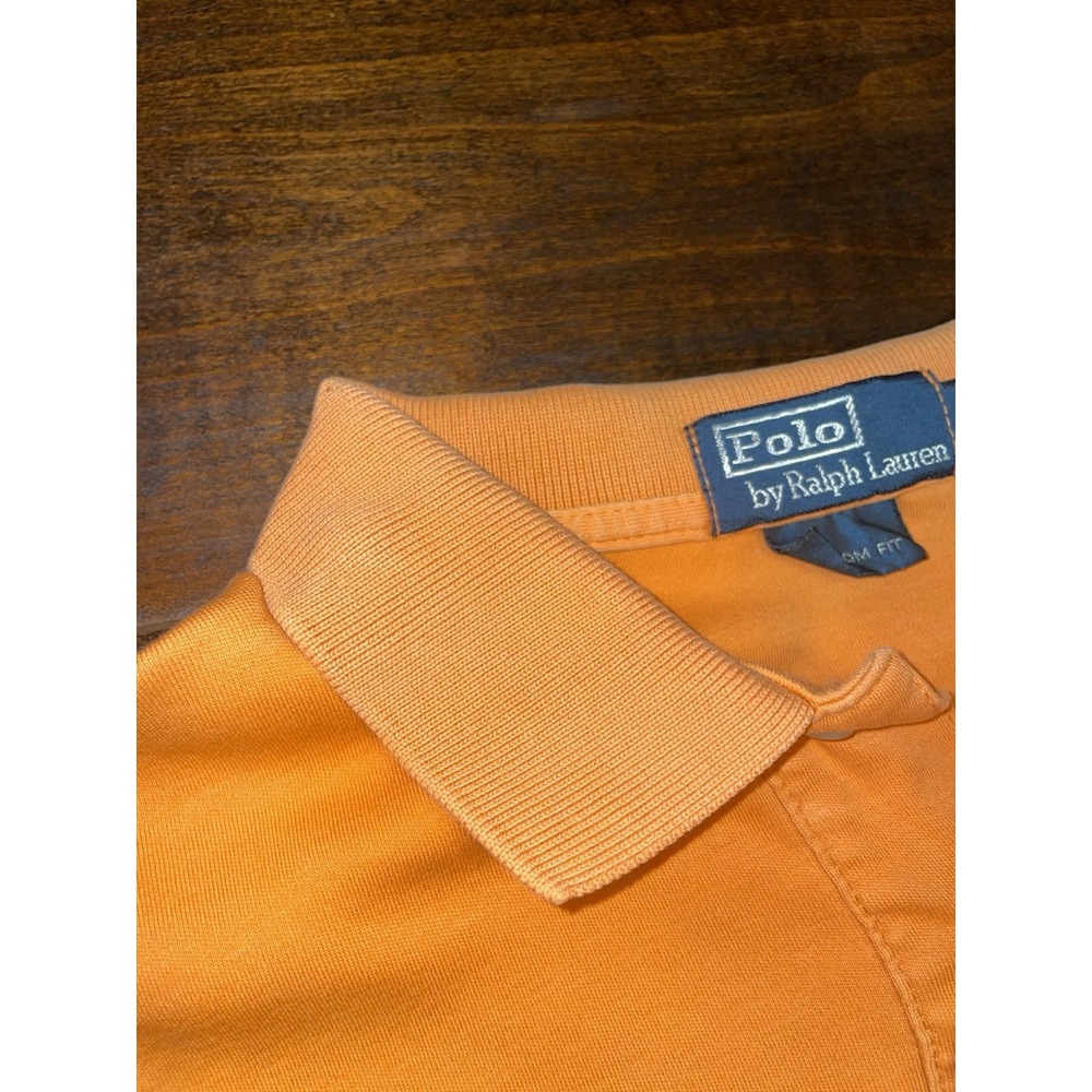 Polo Ralph Lauren Orange Collared Dress Shirt - Medium - Picture 3 of 7